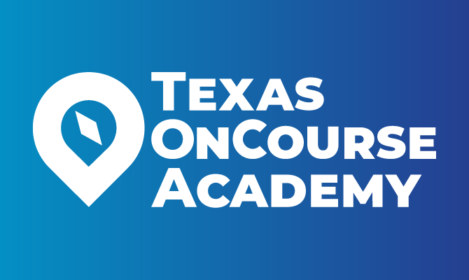 Texas OnCourse logo