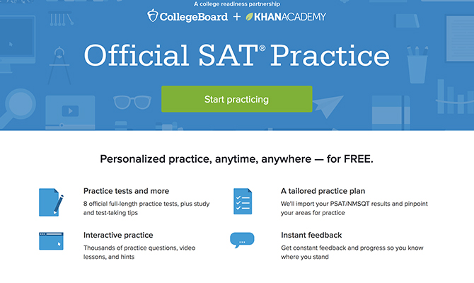 practice sat khan academy