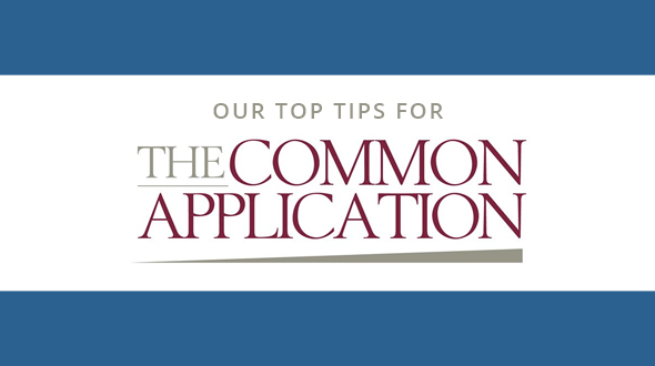 Text: Our top tips for the Common Application